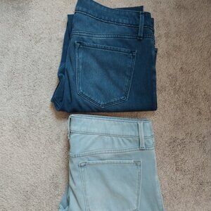 2 Old Navy Rockstar Jeans